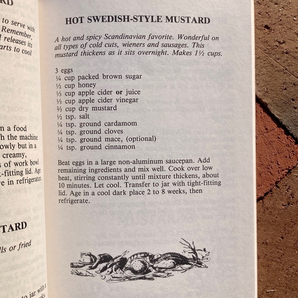 1990 Gourmet Mustards Culinary Arts Ltd. Gift Basket Book Condiment Moutarde - Picture 4 of 9